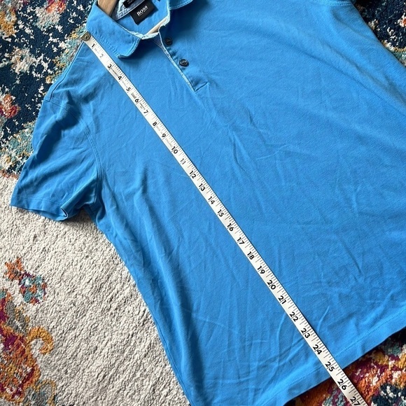 HUGO BOSS PREMIUM PIMA COTTON MENS POLO - SMALL - Picture 7 of 7